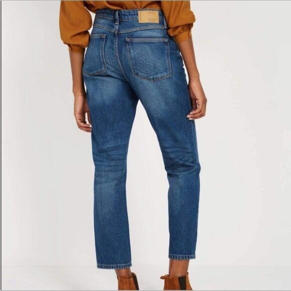 Frank & Oak 25 Billie Relaxed Boyfriend jeans high rise - Picture 2 of 11